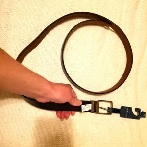 NWT men's Cole haan leather belt- reversible